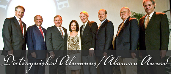 Distinguished Alumnus/Alumna Award recipients