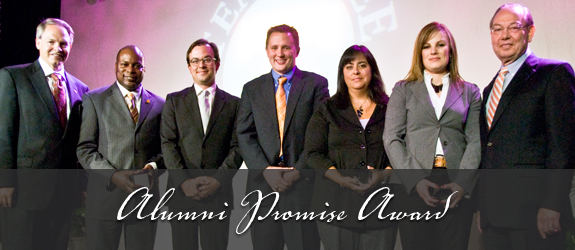 Alumni Promise Award recipients