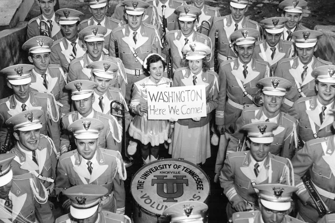 Archival photo of Pride of the Southland Band
