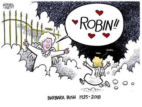 Barbara Bush tribute.