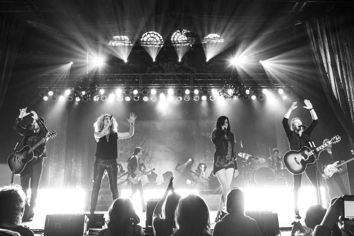 Little Big Town performing.