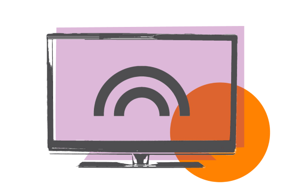 orangealia-monitor Funky graphic of a flat panel TV with a stylized Today show logo